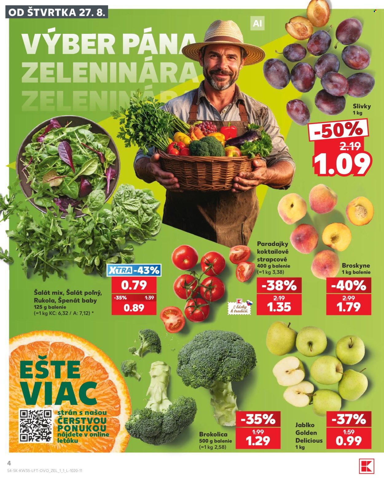 Leták Kaufland - 27.8.2026 - 2.9.2026. Strana 4