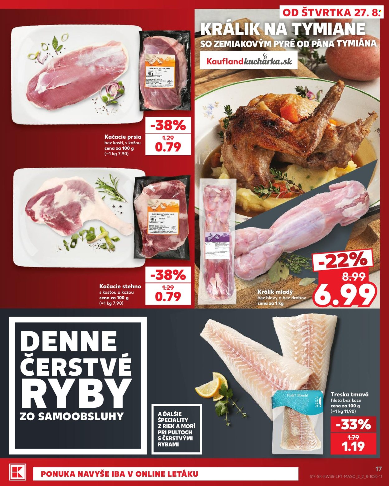 Leták Kaufland - 27.8.2026 - 2.9.2026. Strana 17