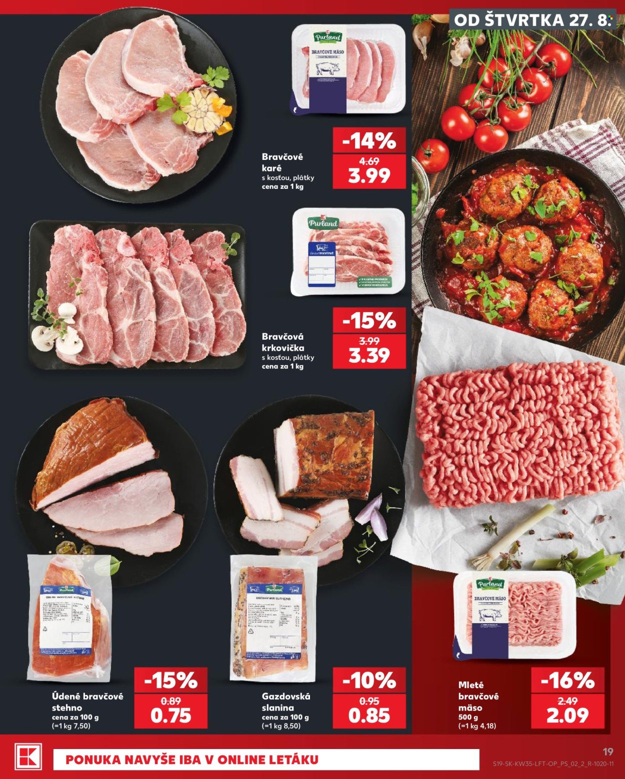 Leták Kaufland - 27.8.2026 - 2.9.2026. Strana 19