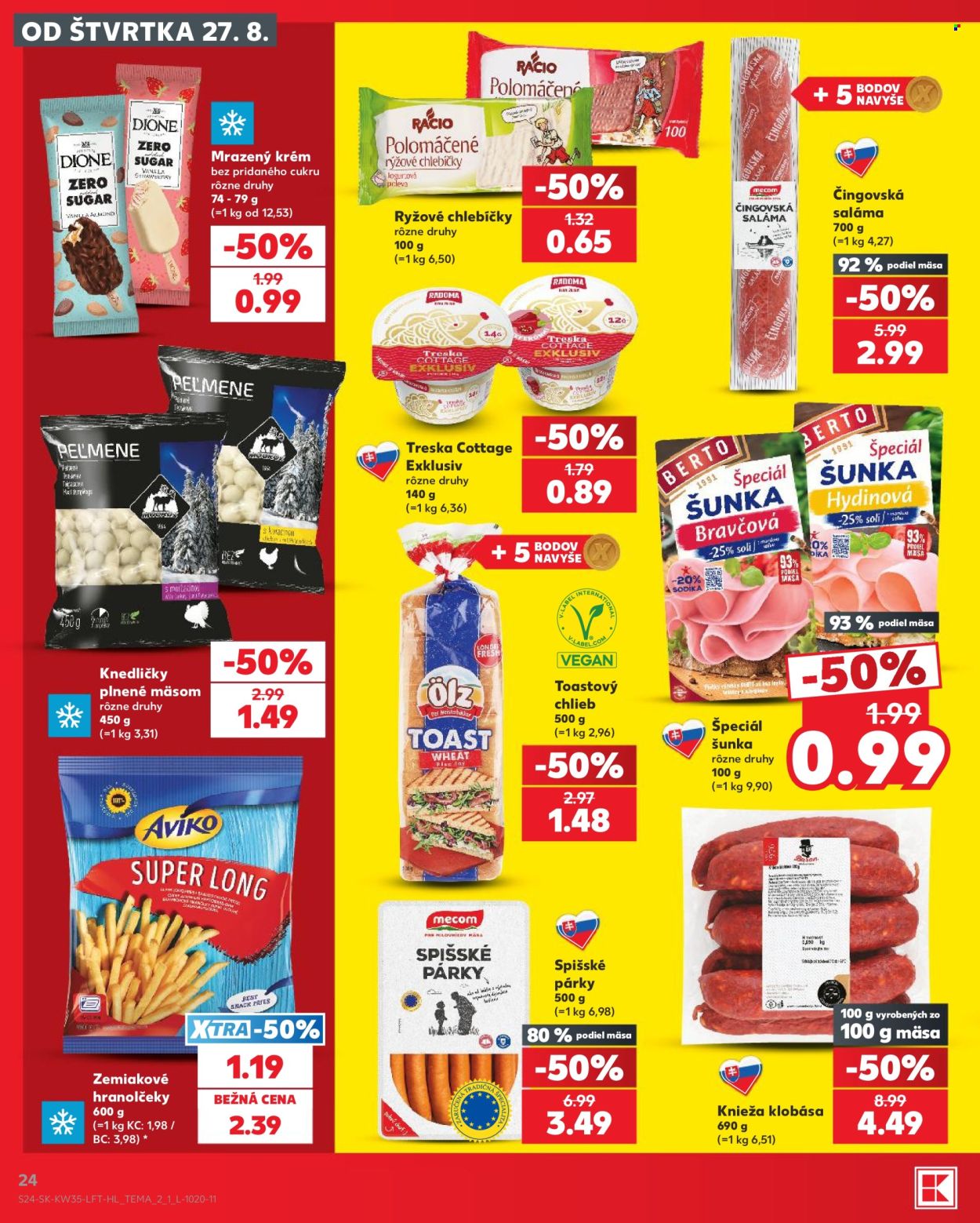 Leták Kaufland - 27.8.2026 - 2.9.2026. Strana 24