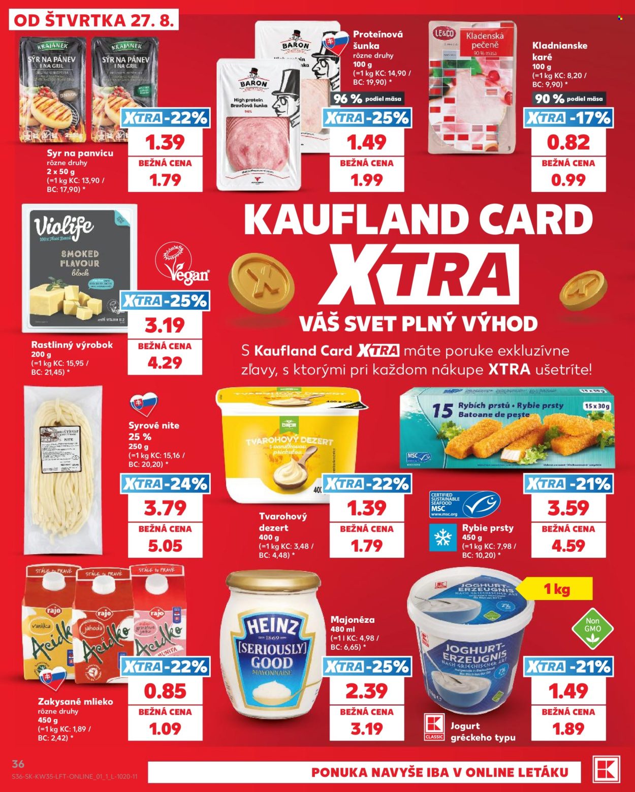 Leták Kaufland - 27.8.2026 - 2.9.2026. Strana 36