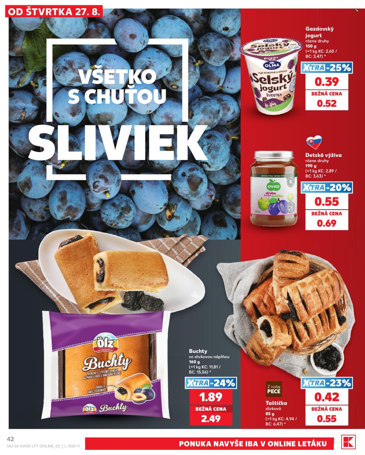 Leták Kaufland - 27.8.2026 - 2.9.2026. Strana 42