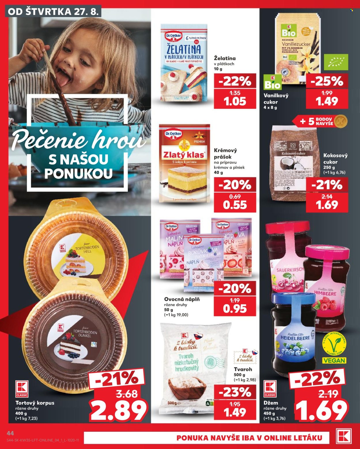 Leták Kaufland - 27.8.2026 - 2.9.2026. Strana 44