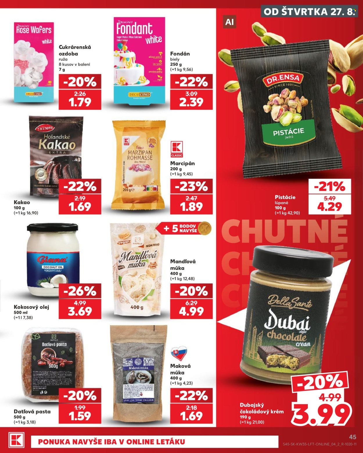 Leták Kaufland - 27.8.2026 - 2.9.2026. Strana 45