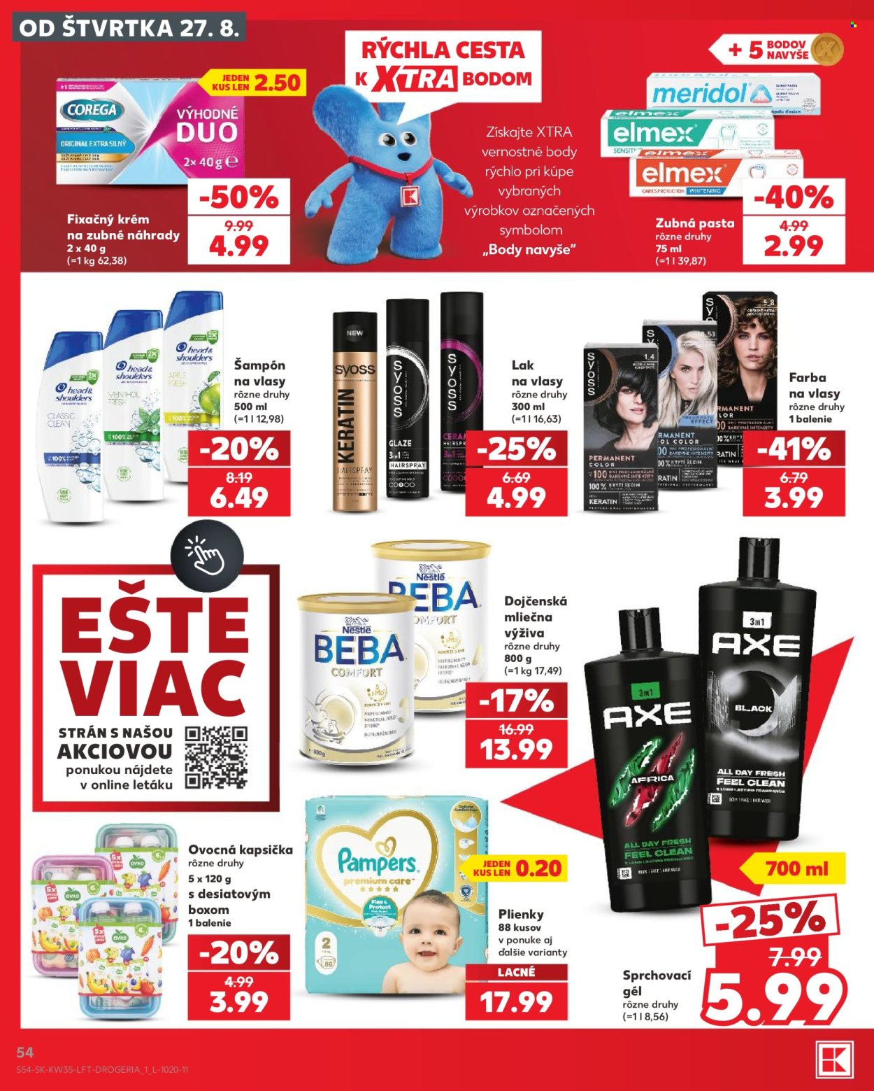 Leták Kaufland - 27.8.2026 - 2.9.2026. Strana 54