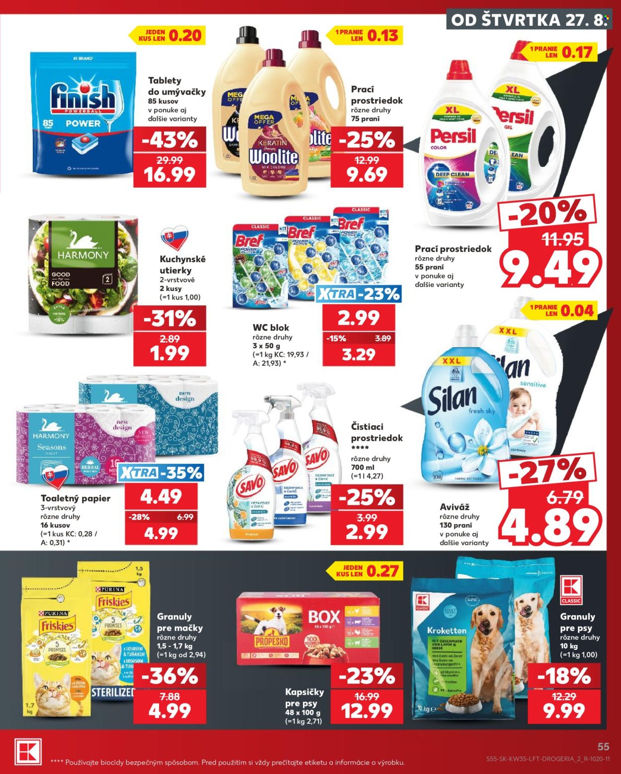 Leták Kaufland - 27.8.2026 - 2.9.2026. Strana 55