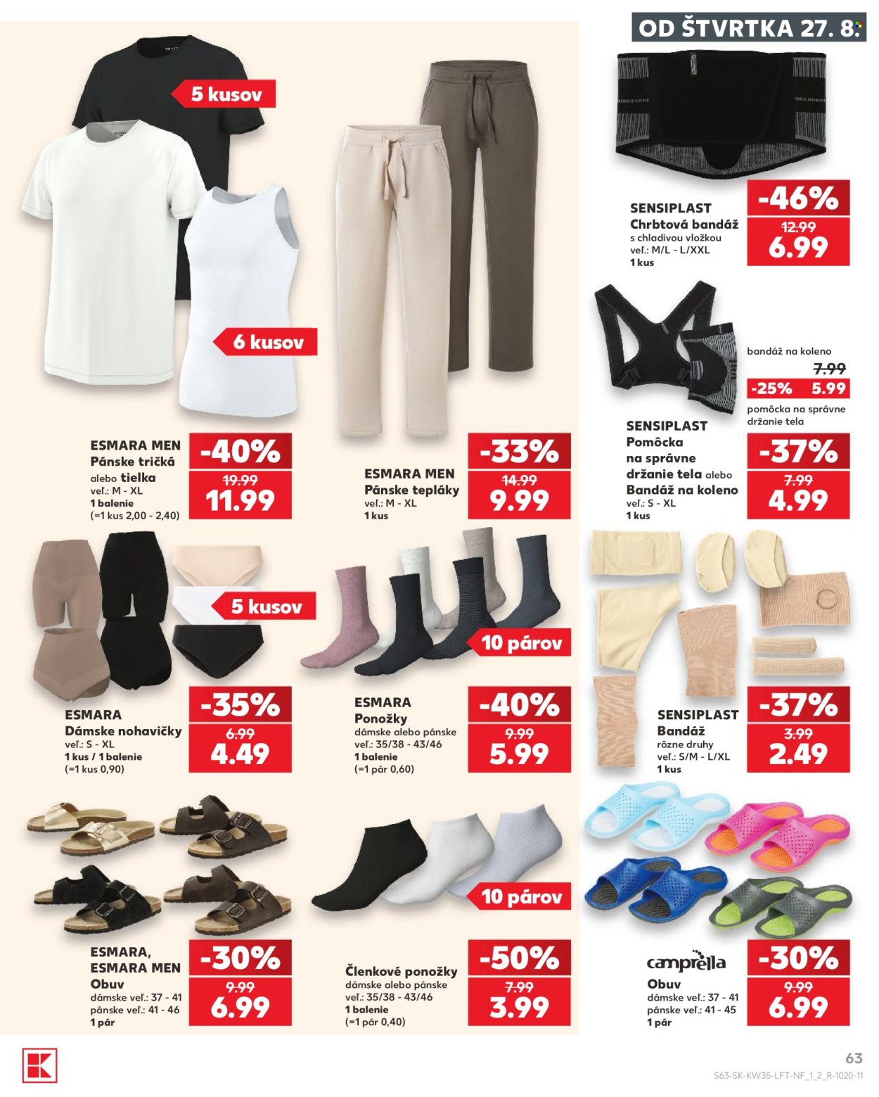 Leták Kaufland - 27.8.2026 - 2.9.2026. Strana 63