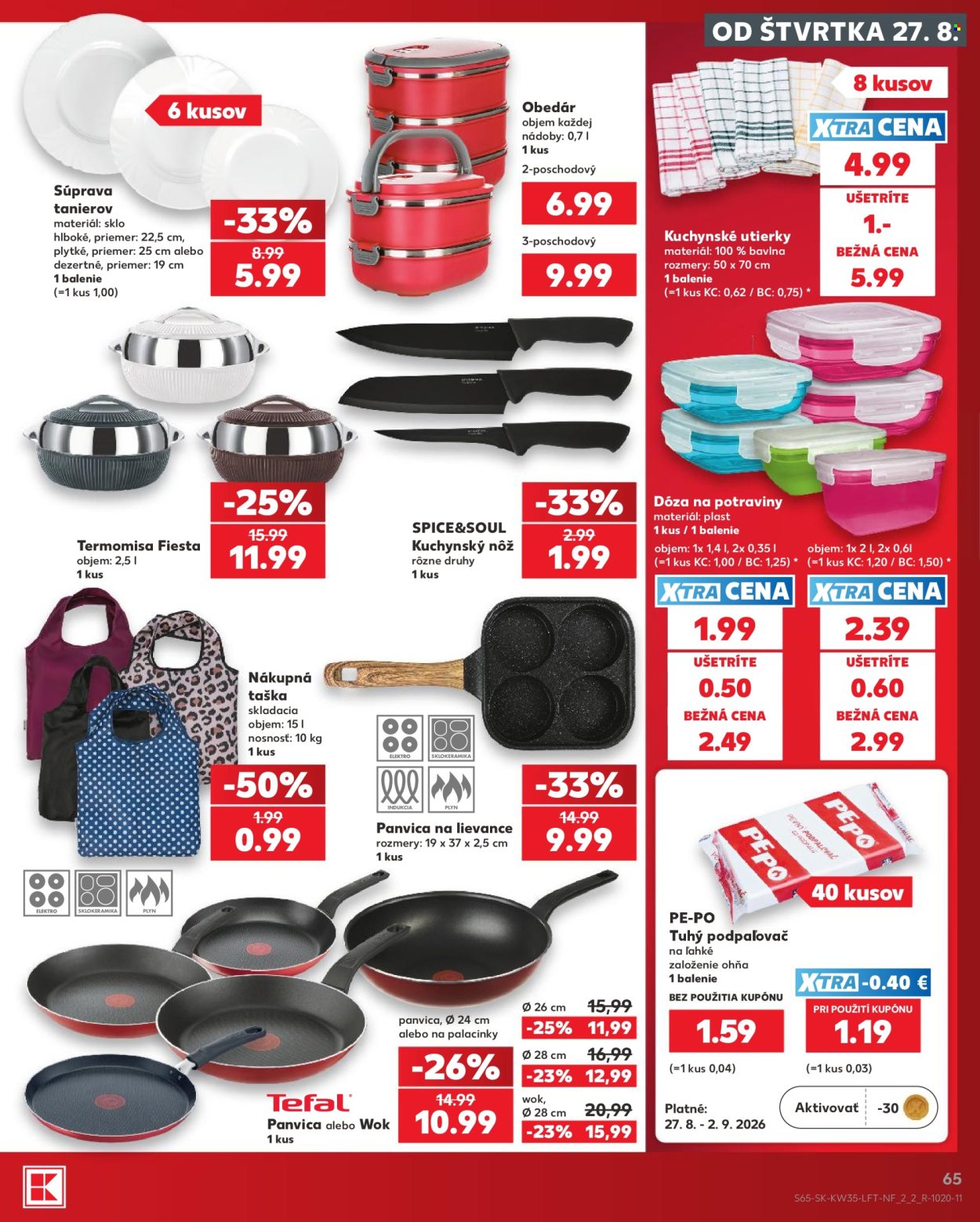 Leták Kaufland - 27.8.2026 - 2.9.2026. Strana 65