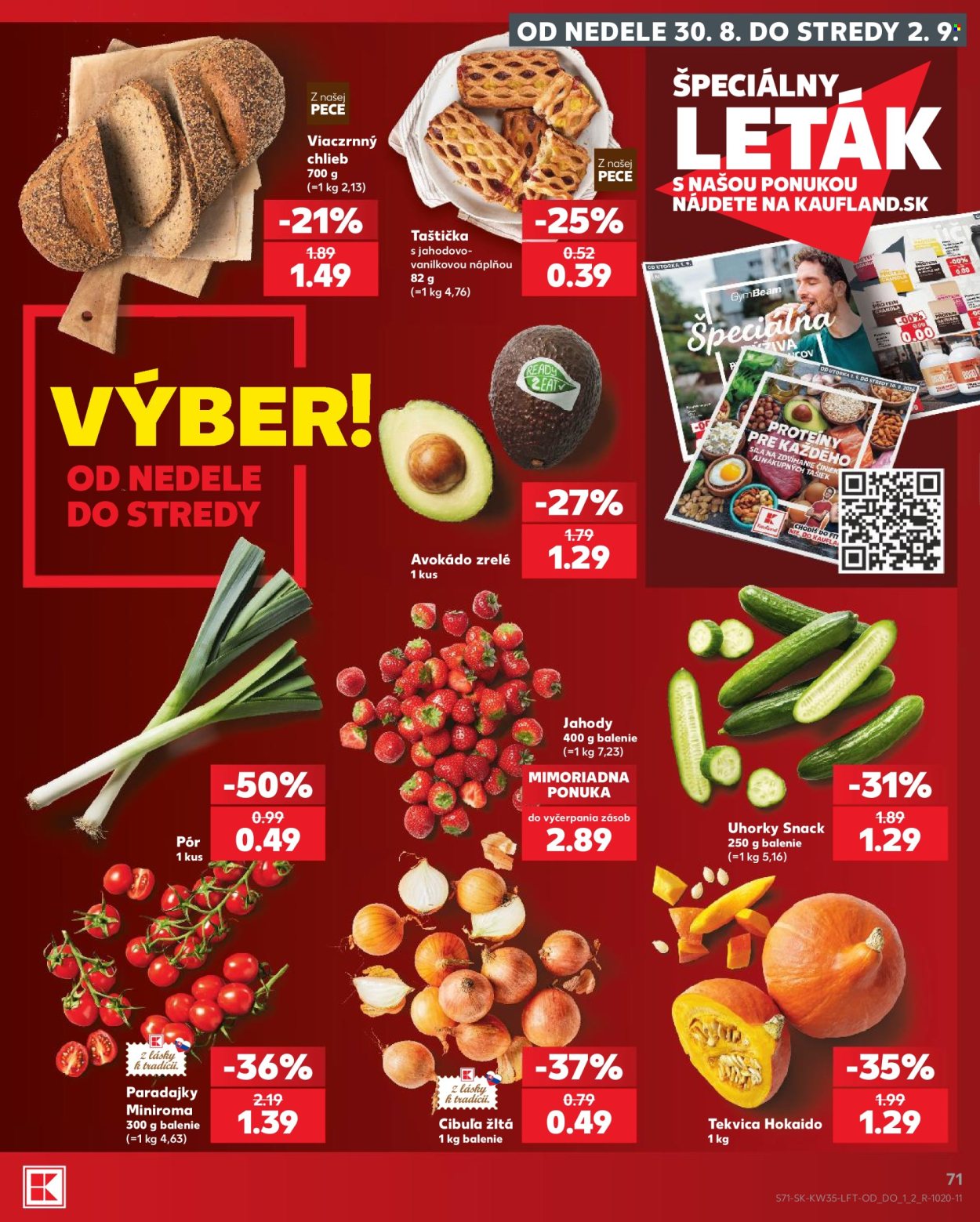 Leták Kaufland - 27.8.2026 - 2.9.2026. Strana 71