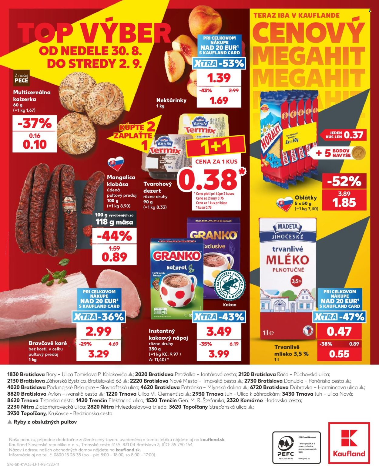 Leták Kaufland - 27.8.2026 - 2.9.2026. Strana 76