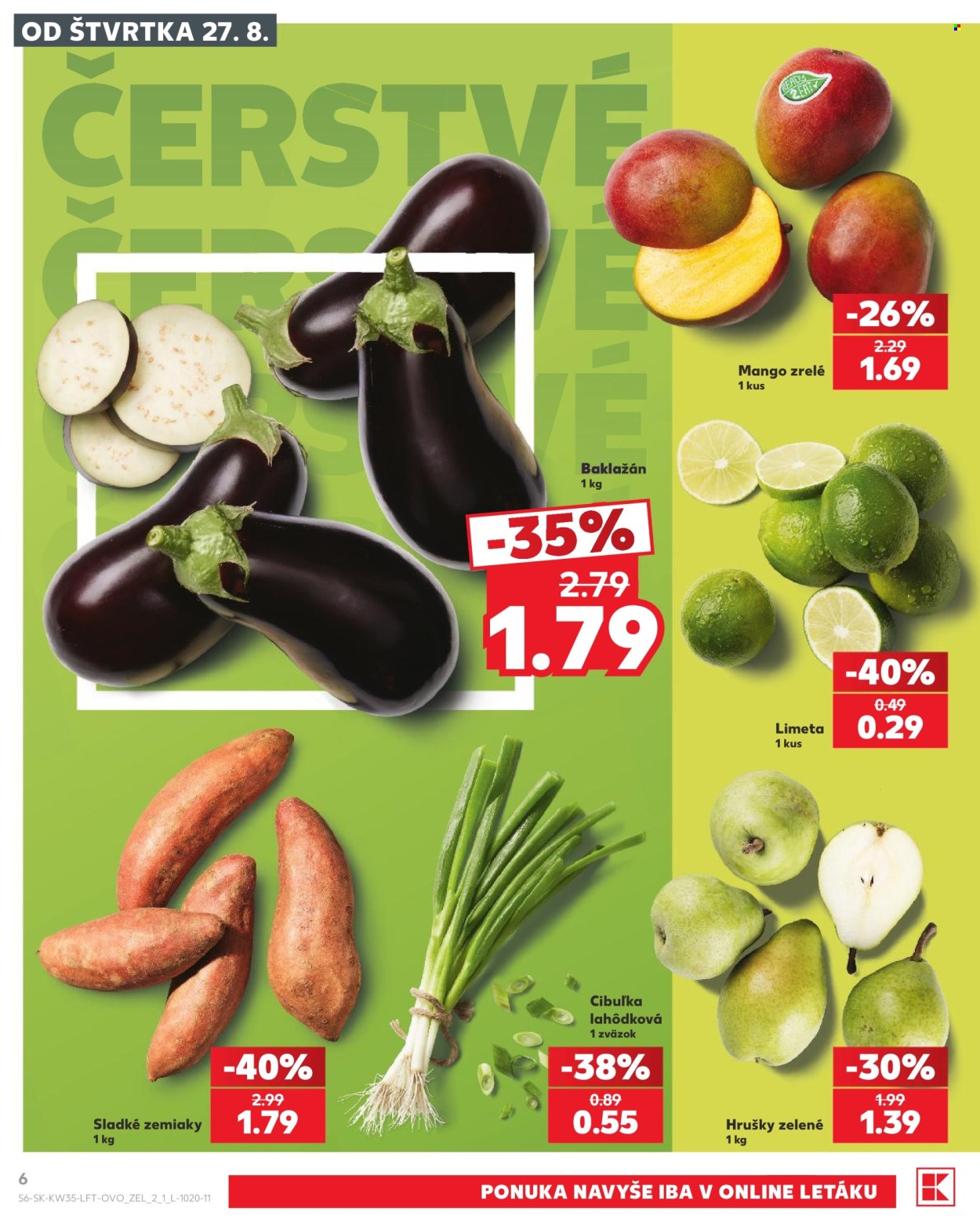 Leták Kaufland - 27.8.2026 - 2.9.2026. Strana 6