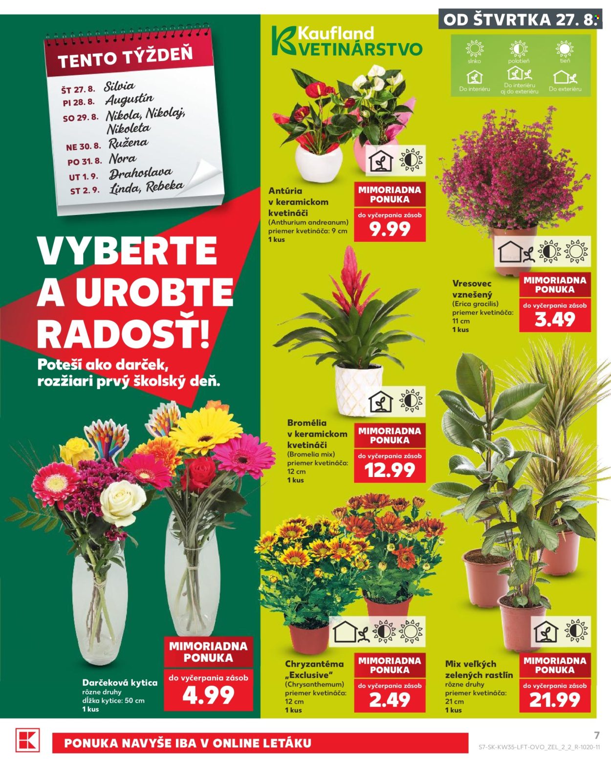 Leták Kaufland - 27.8.2026 - 2.9.2026. Strana 7