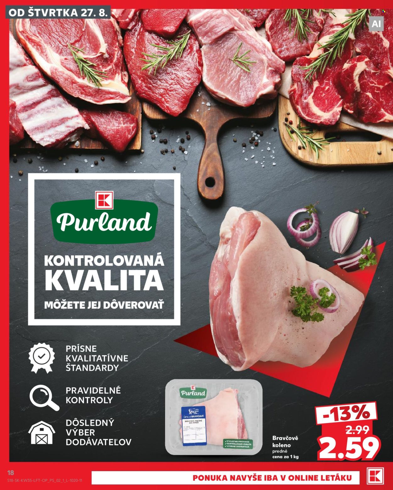 Leták Kaufland - 27.8.2026 - 2.9.2026. Strana 18