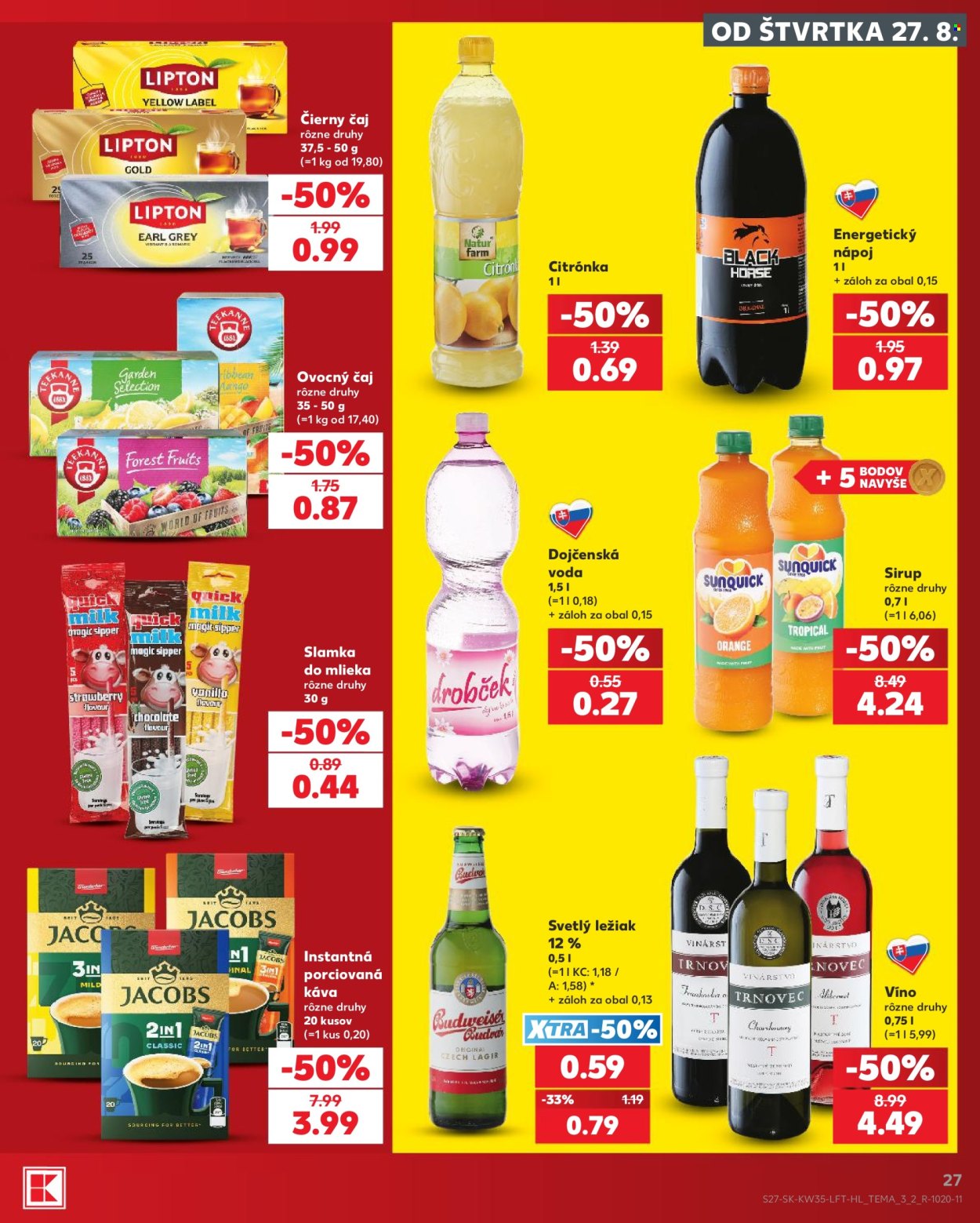 Leták Kaufland - 27.8.2026 - 2.9.2026. Strana 27
