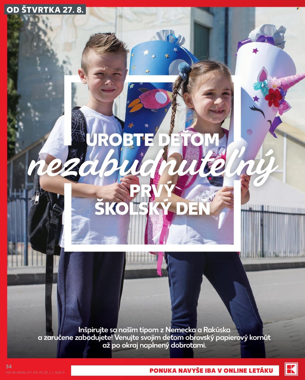 Leták Kaufland - 27.8.2026 - 2.9.2026. Strana 34