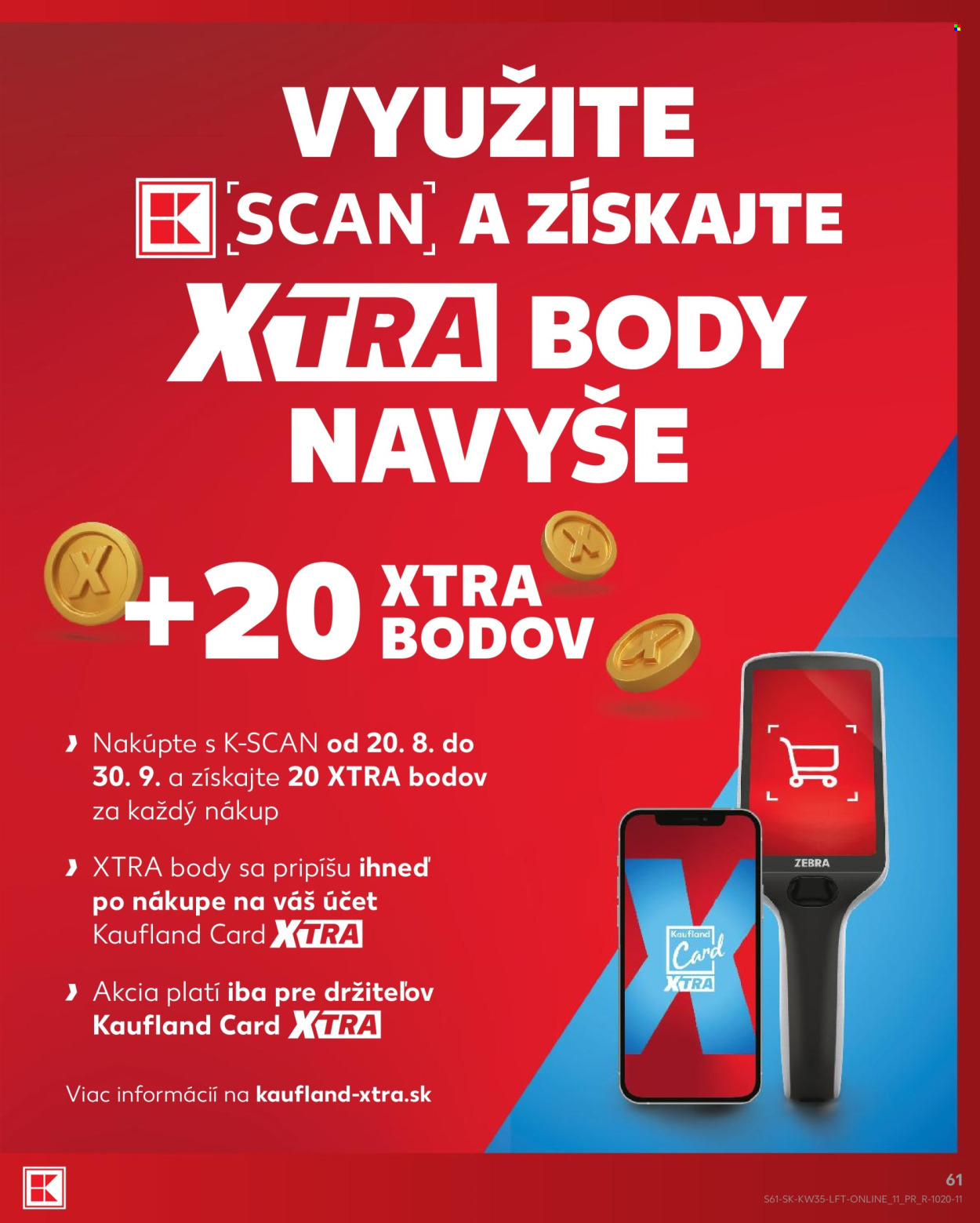 Leták Kaufland - 27.8.2026 - 2.9.2026. Strana 61