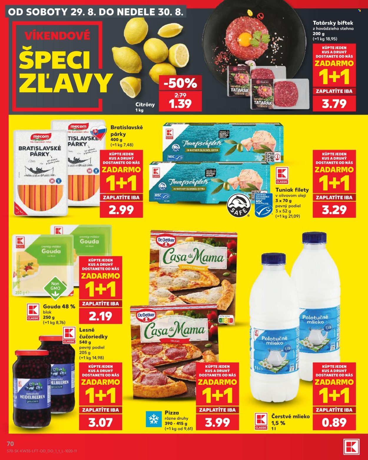Leták Kaufland - 27.8.2026 - 2.9.2026. Strana 70