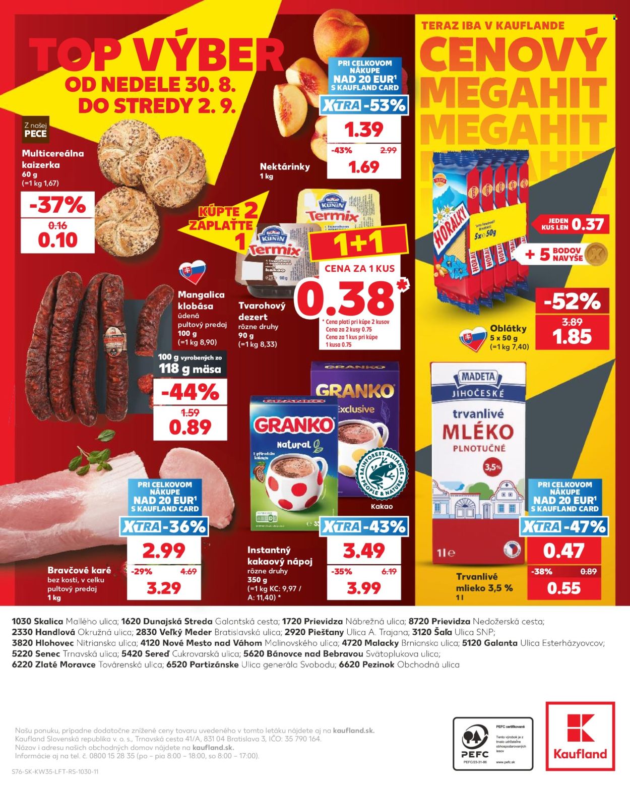 Leták Kaufland - 27.8.2026 - 2.9.2026. Strana 76