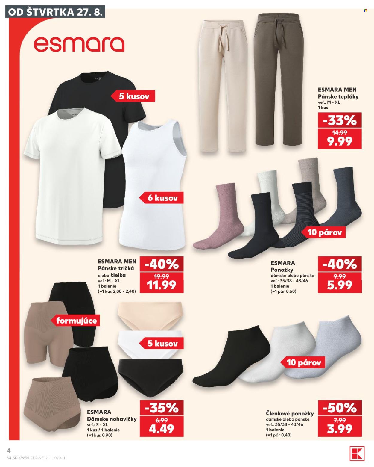 Leták Kaufland - 27.8.2026 - 2.9.2026. Strana 4