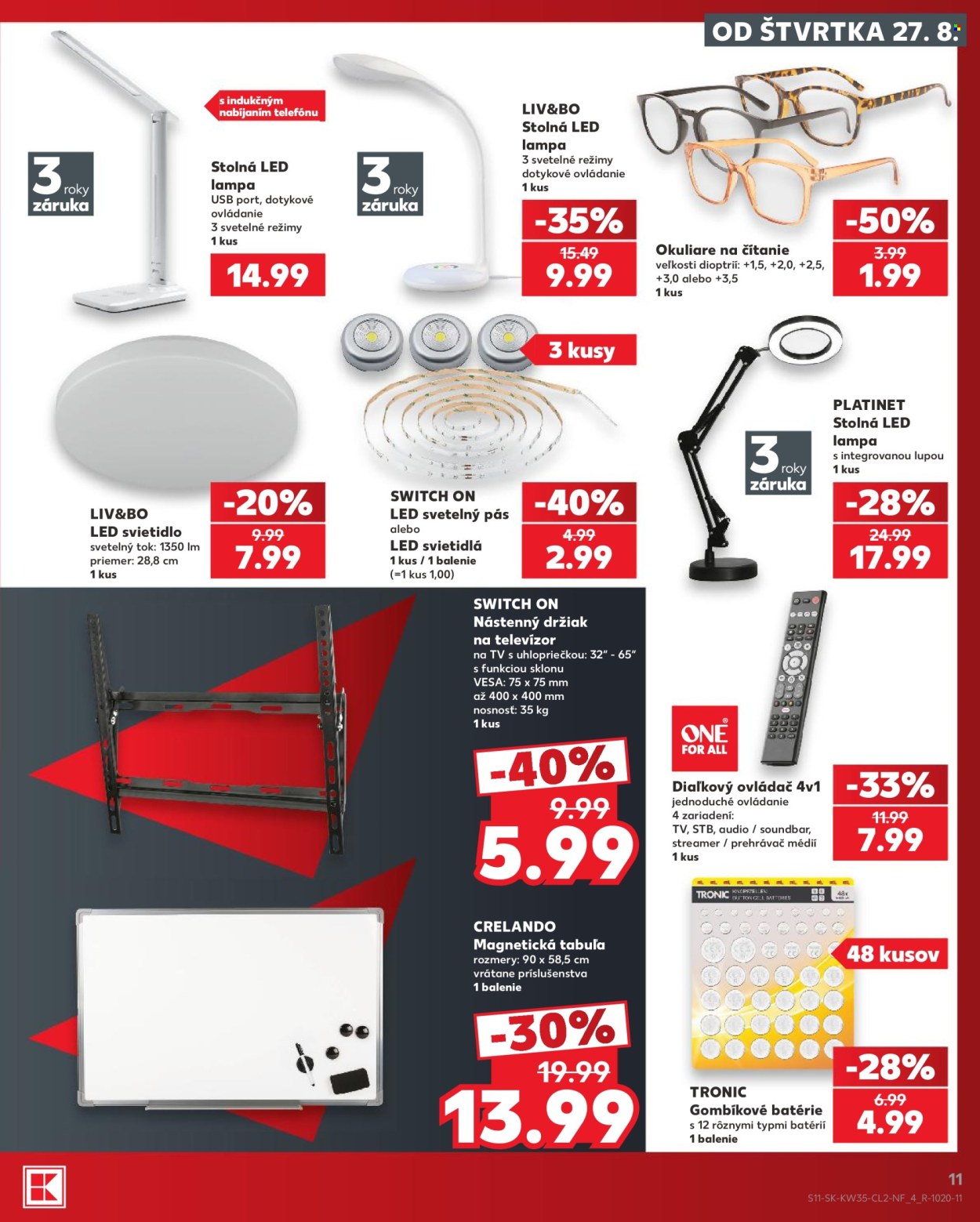 Leták Kaufland - 27.8.2026 - 2.9.2026. Strana 11