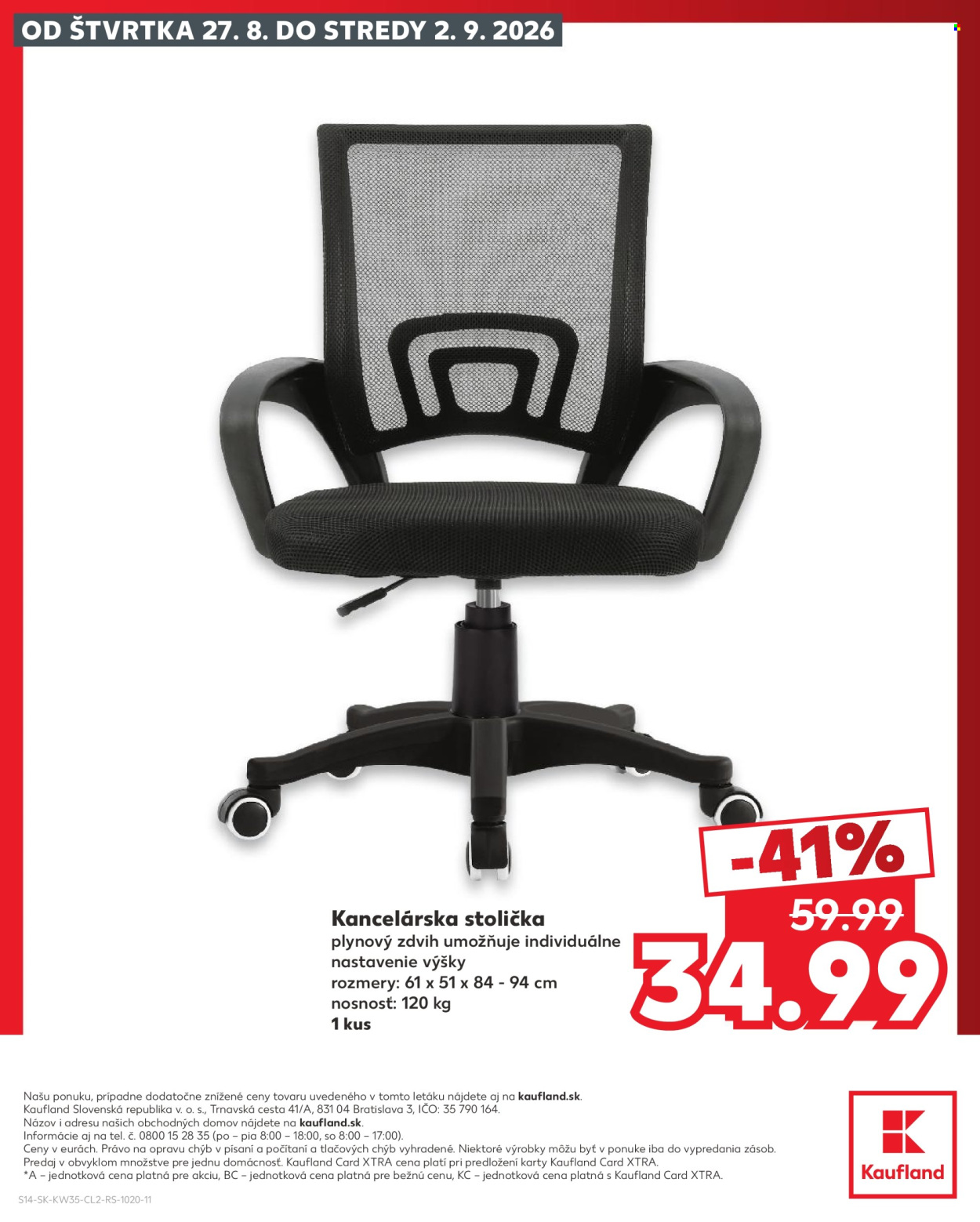 Leták Kaufland - 27.8.2026 - 2.9.2026. Strana 14