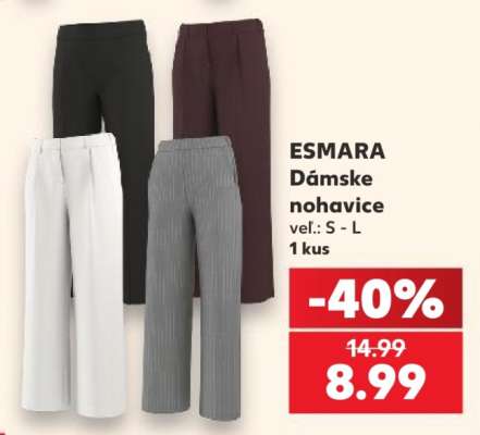 ESMARA Dámske nohavice