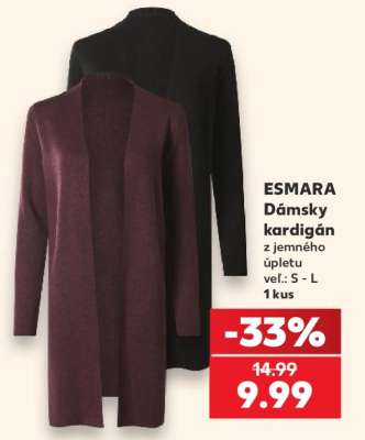 Esmara Dámsky kardigán