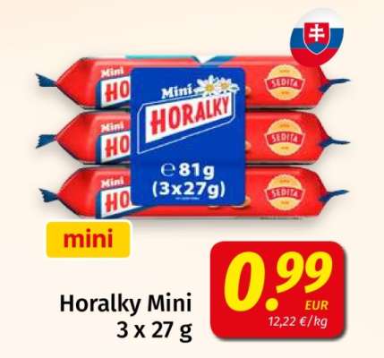 Horalky Mini 3 x 27 g