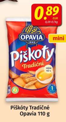 Piškóty Tradičné Opavia 110 g