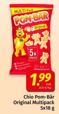 Chio Pom-Bär Original Multipack 5x18 g