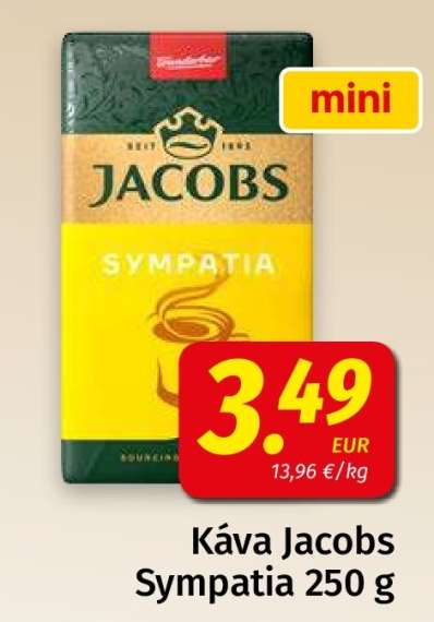 Káva Jacobs Sympatia, 250 g