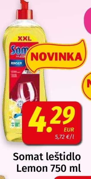 Somat leštidlo Lemon 750 ml