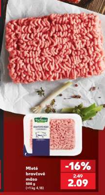 Mleté bravčové mäso