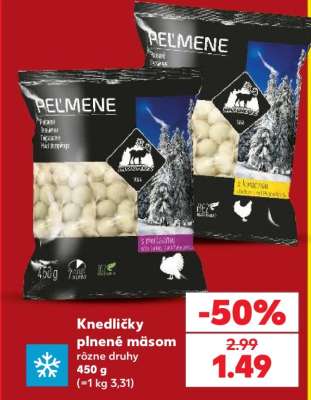 Knedličky plnené mäsom