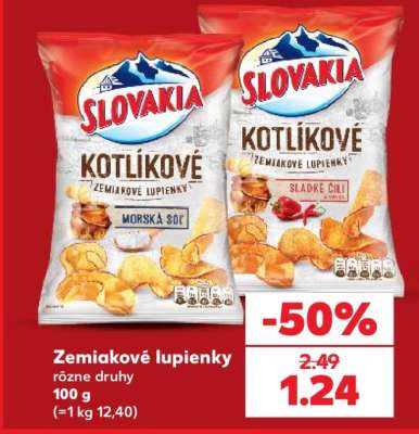 Zemiakové lupienky