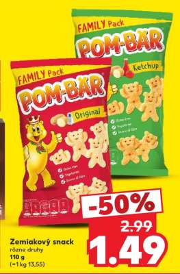 Zemiakový snack