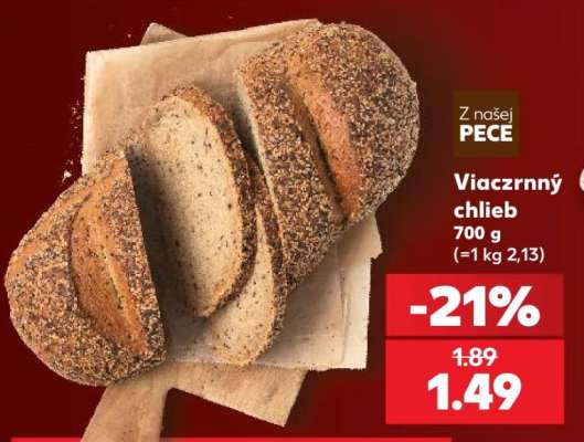 Viaczrnný chlieb