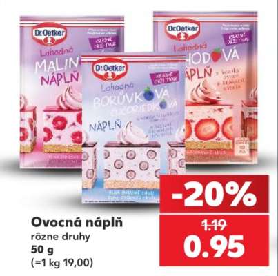 Ovocná náplň