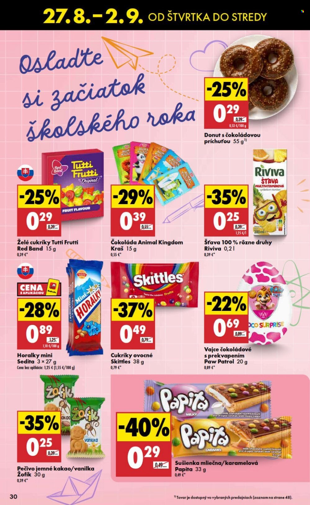 Leták Biedronka - 27.8.2026 - 2.9.2026. Strana 30