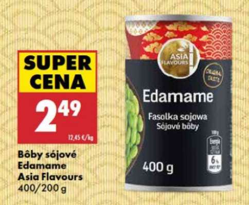 Bôby sójové Edamame Asia Flavours 400/200 g