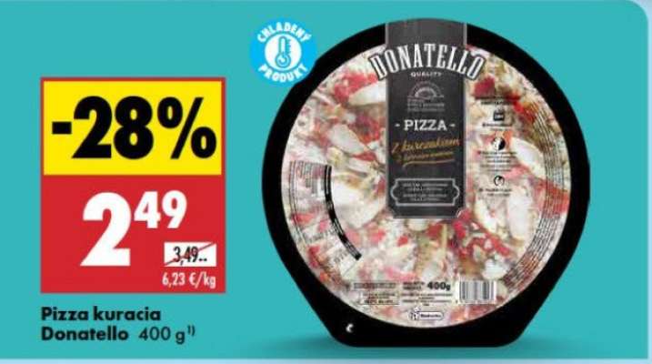 Pizza kuracia Donatello 400 g