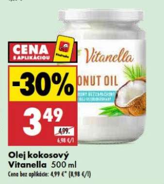 Olej kokosový Vitanella 500 ml