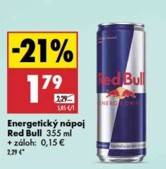 Energetický nápoj Red Bull 355 ml