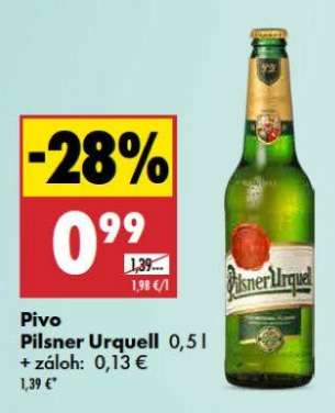 Pivo Pilsner Urquell 0,5 l