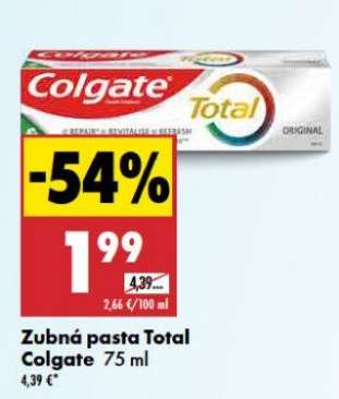 Zubná pasta Total Colgate 75 ml