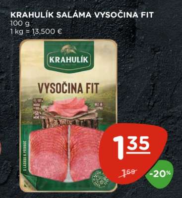 Krahulík Saláma Vysočina Fit