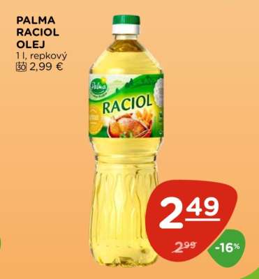 PALMA RACIOL OLEJ