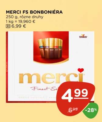MERCI FS BONBONIÉRA