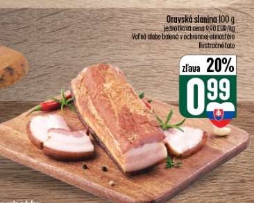 Oravská slanina 100 g