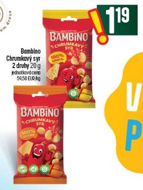 Bambino Chrumkavý syr